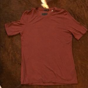 Ribbed shirt NWT (rust)